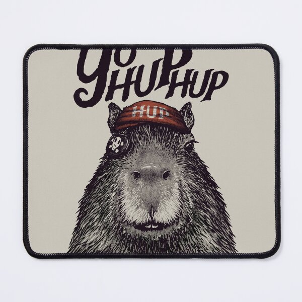 Item preview, Capyrate - YoHupHup Pirate Capybara Yo Ho Ho Yohoho | His Name - Gort | Capy Yuzu | Pet Mat Bandana designed and sold by Any Color Designs.