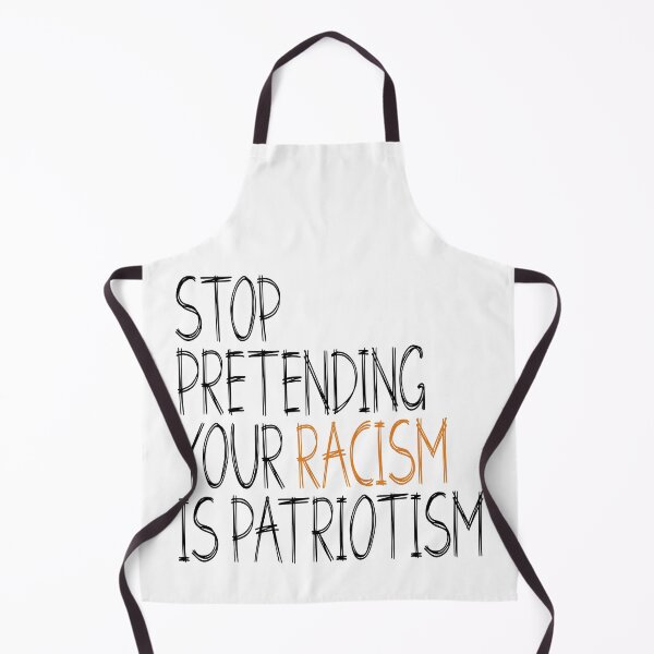 Item preview, Stop pretending your racism is patriotism (Black text) designed and sold by HofTao.