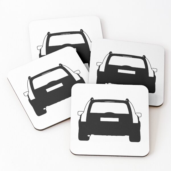 Item preview, XC70 2001-2008 rearview black silhouette best t-shirt design designed and sold by EdimDesign.