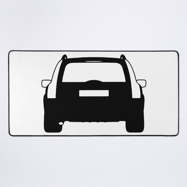 Item preview, XC70 2001-2008 rearview black silhouette best t-shirt design designed and sold by EdimDesign.