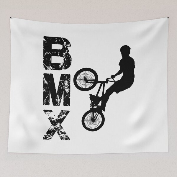 Item preview, bmx race bike cyclist rider trick freestyle design designed and sold by la-petite-folie.