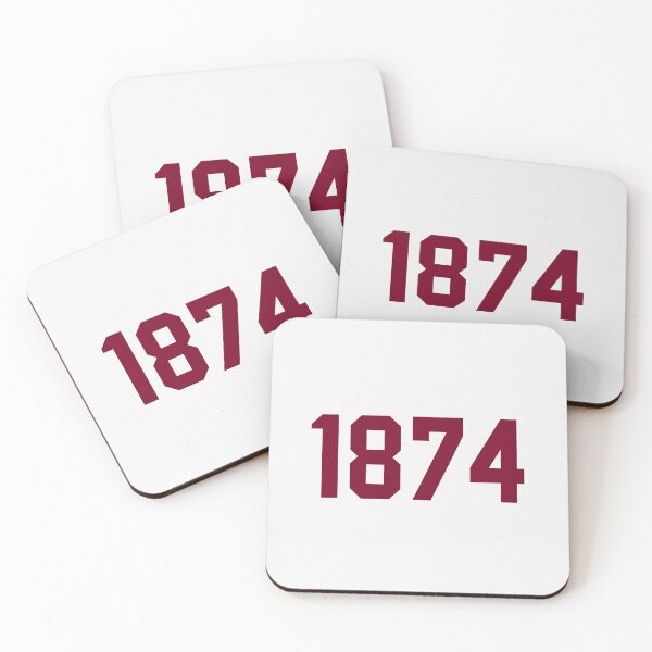 Item preview, 1874 Hearts Maroon designed and sold by VRedBaller.
