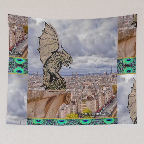 Item preview, espdzines-the gardian watches over. designed and sold by EspDzines.