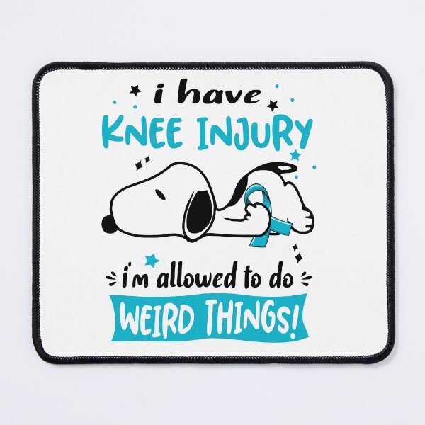 Item preview, I Have Knee Injury I Am Allowed To Do WEIRD THINGS!  designed and sold by Wlsnpeggy.