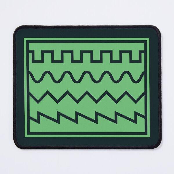 Item preview, Synthesizer Waveforms Green designed and sold by AtomicMalibu.