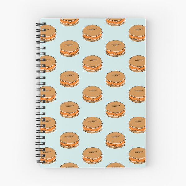 Item preview, Bagel With Cream-Cheese & Smoked Salmon designed and sold by MintyCocoa.