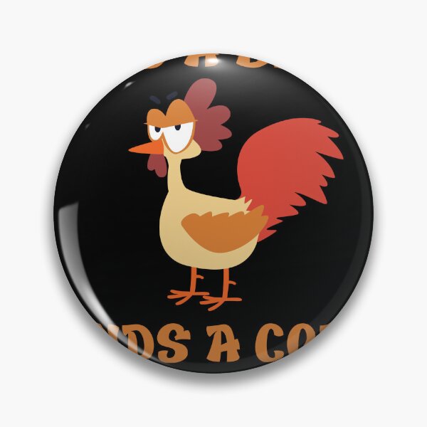 Artikelvorschau, Also a blind chicken finds a corn | denglischer, humorvoller Spruch mit Huhn  entworfen und verkauft von Gordenwear.