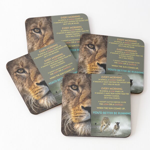 Item preview, Every morning in Africa... You'd Better Be Running designed and sold by jonnh.