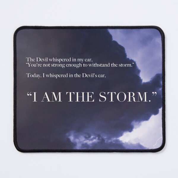 Item preview, I Am The Storm designed and sold by Sara Joy Dean.