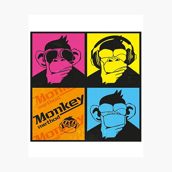 Three Wise Monkeys Photographic Print