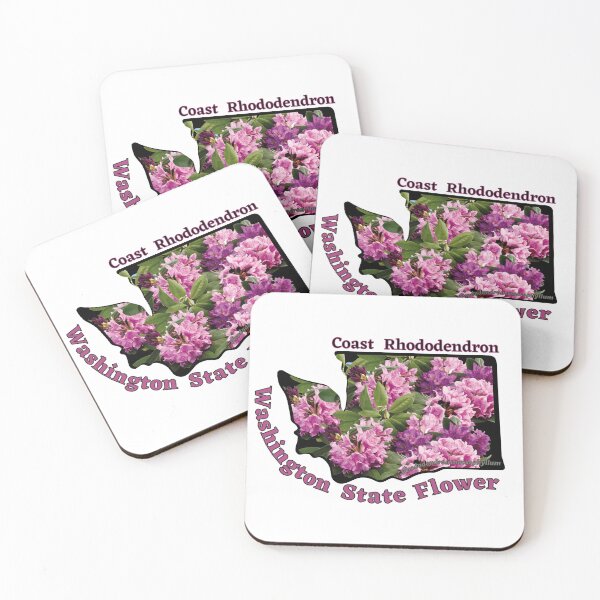Item preview, Washington State Flower Coast Rhododendron.  designed and sold by Kona Linda.