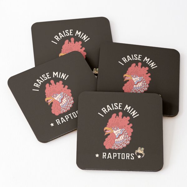 Item preview, I Raise Mini Raptors Chicken Lover Quote Funny designed and sold by tamdevo1.