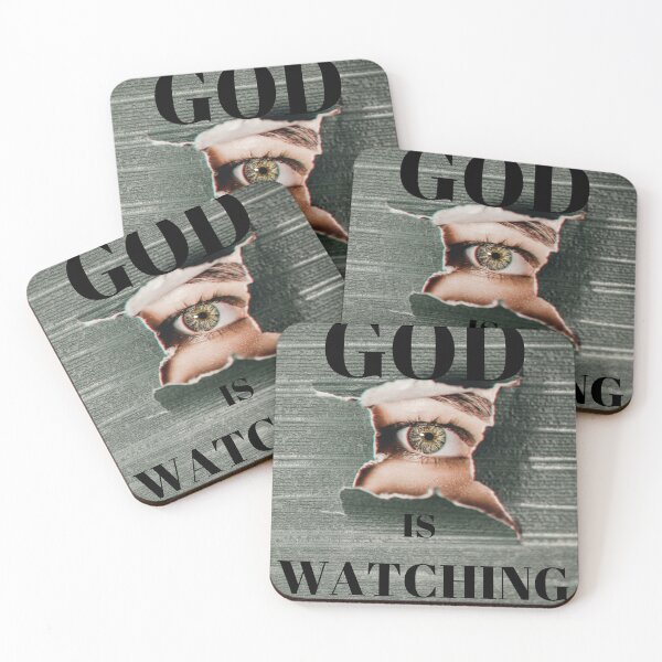 Item preview, God Is Watching designed and sold by KamoMokotedi.
