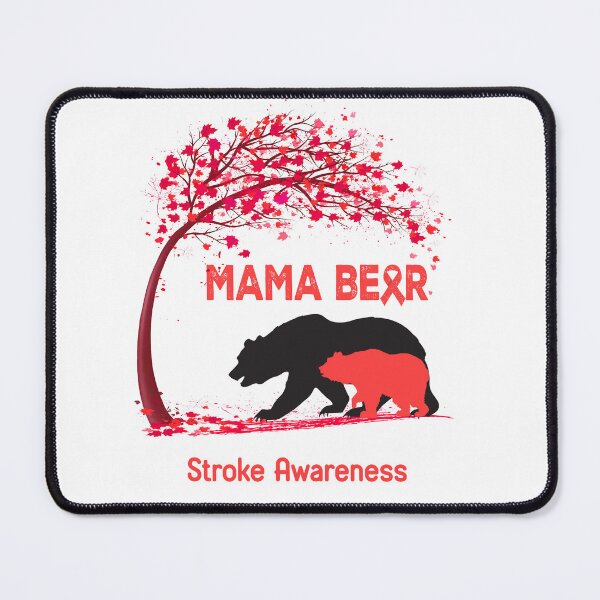 Item preview, Mama Bear Stroke Awareness designed and sold by Mnrshirley.