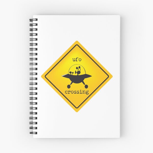 Item preview, ufo crossing sign designed and sold by mangulica.