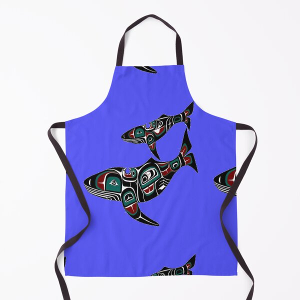 Item preview, Pacific Northwest Native American Indian's image of two whales designed and sold by mturns57.