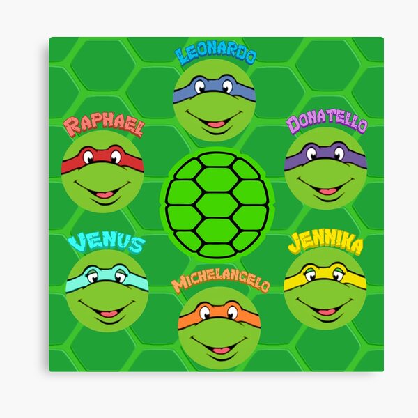 Teenage Mutant Ninja Turtles Classic teenage-mutant-ninja-turtles-classic-canvas-print-for-sale-by-duskwingarts-redbubble