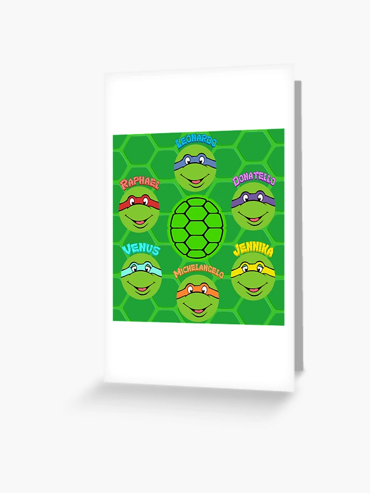 Teenage Mutant Ninja Turtles Personalized Children's Birthday Card