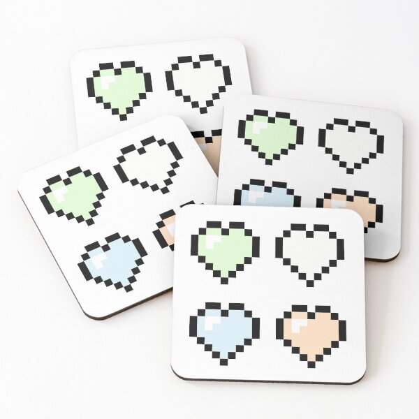 Item preview, Unlabeled Flag Pixel Hearts Set designed and sold by littlecornershop.