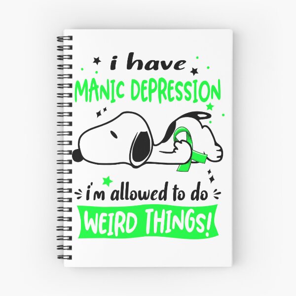 Item preview, I Have Manic Depression I Am Allowed To Do WEIRD THINGS!  designed and sold by Wlsnpeggy.