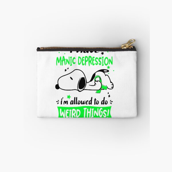 Item preview, I Have Manic Depression I Am Allowed To Do WEIRD THINGS!  designed and sold by Wlsnpeggy.