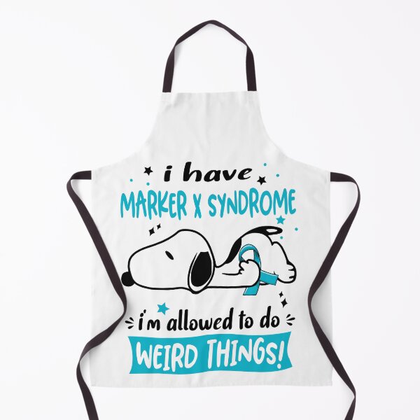 Item preview, I Have Marker X Syndrome I Am Allowed To Do WEIRD THINGS! designed and sold by Wlsnpeggy.