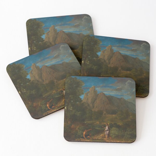 Item preview, Mercury and Battus | Francisque Millet | 1668 Renaissance Greek Mythology Art designed and sold by CJET.