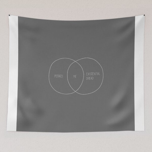 Item preview, Venn [white] designed and sold by lurkingpickle.