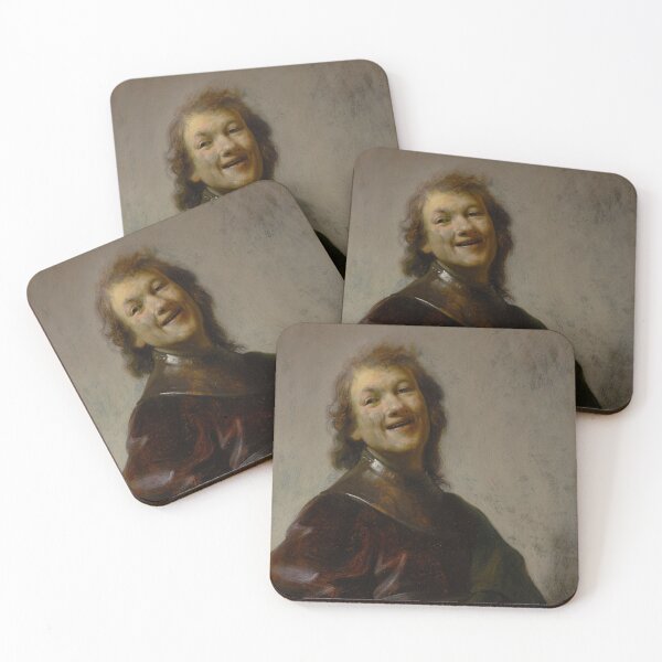 Item preview, Rembrandt Laughing | Rembrandt | 1628 Renassiance Old Masters Art designed and sold by CJET.