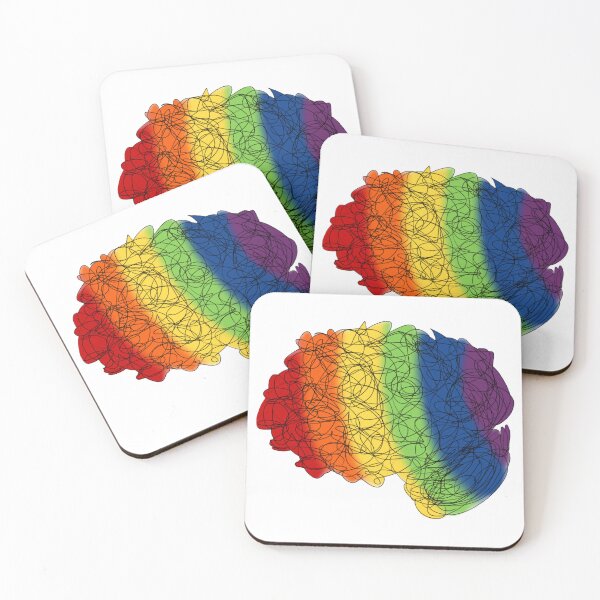 Item preview, Rainbow Brain Psychology Psych Neuroscience Anatomy Science Psychiatry Doodle designed and sold by hopecope.