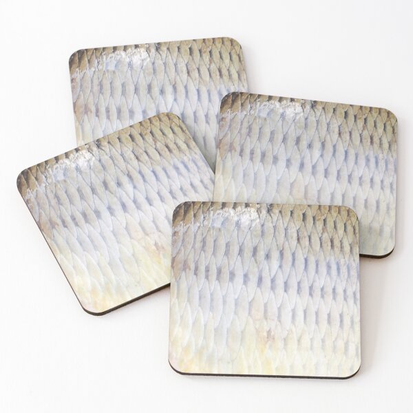 Item preview, Carp Skin (Natural) Fish Scales Pattern designed and sold by CJRPics.
