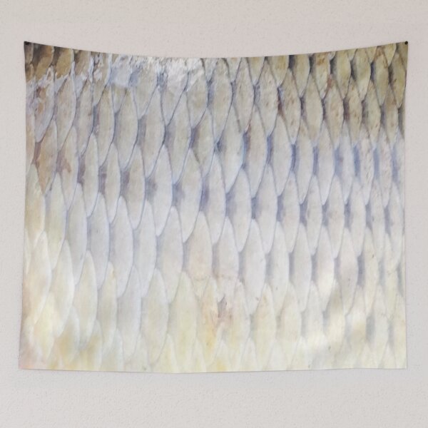 Item preview, Carp Skin (Natural) Fish Scales Pattern designed and sold by CJRPics.