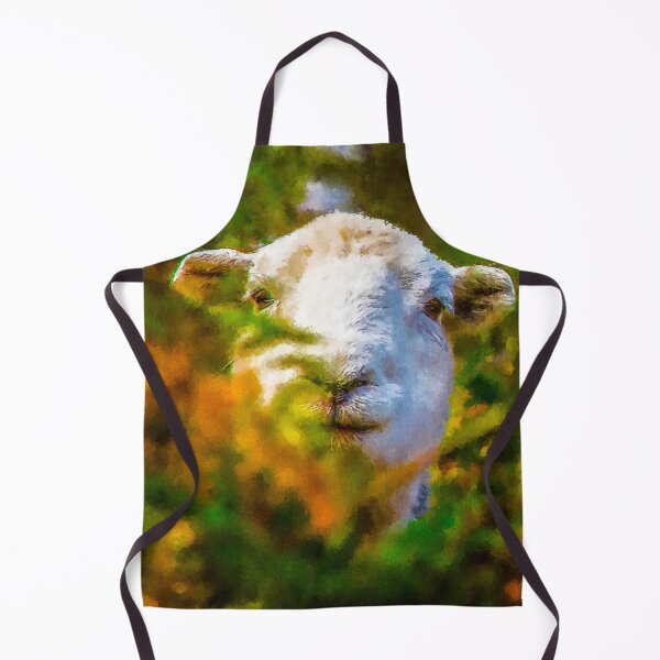 Item preview, Herdwick Sheep Art, Herdwick Sheep Oil Paint, Grey And White Herdwick Sheep, Fluffy UK Herdwicks Sheep designed and sold by Trendymotion.