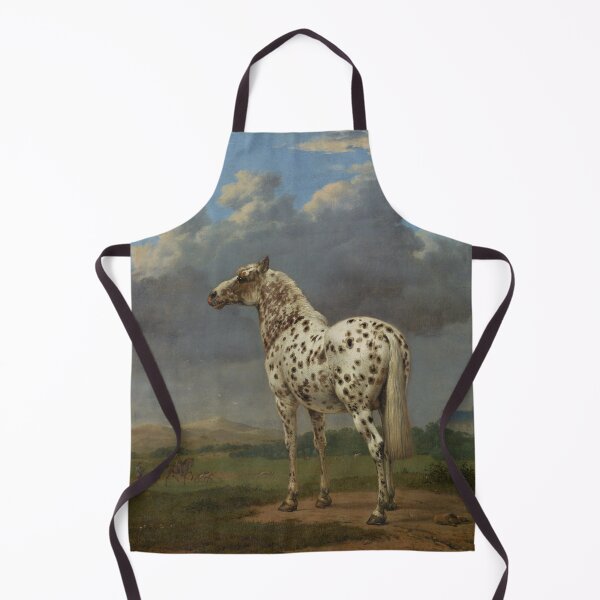Item preview, The Piebald Horse | Paulus Potter | 1654 Renaissance Animal Art designed and sold by CJET.