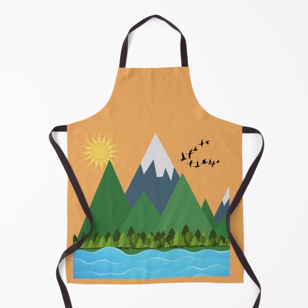 Item preview, Morning mountain scene designed and sold by PhoeniXDreamer.