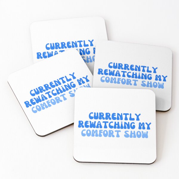 Item preview, Currently Rewatching My Comfort Show designed and sold by groovyfolk.
