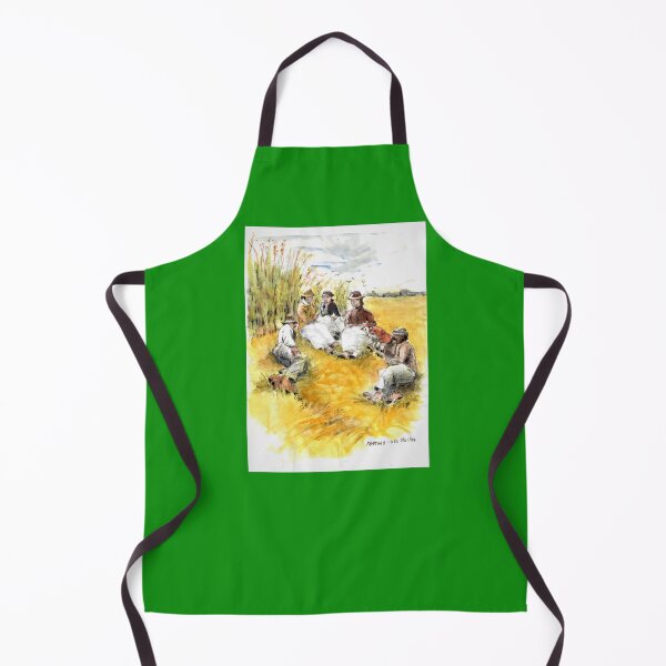 Item preview, A Family At Rest Talking Out In Their Fields  designed and sold by DonSylvester.