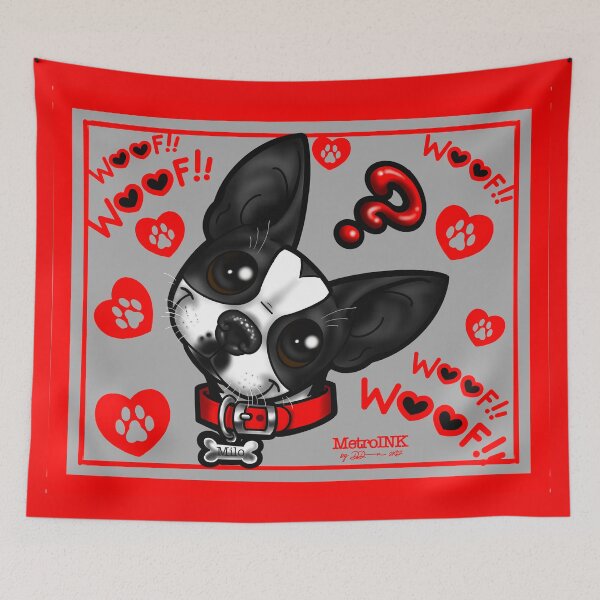 Item preview, Boston Terrier whaaaaaat? designed and sold by MetroInk.