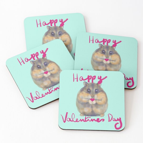 Item preview, Happy Valentine’s Day Hamster designed and sold by PeckoBird.