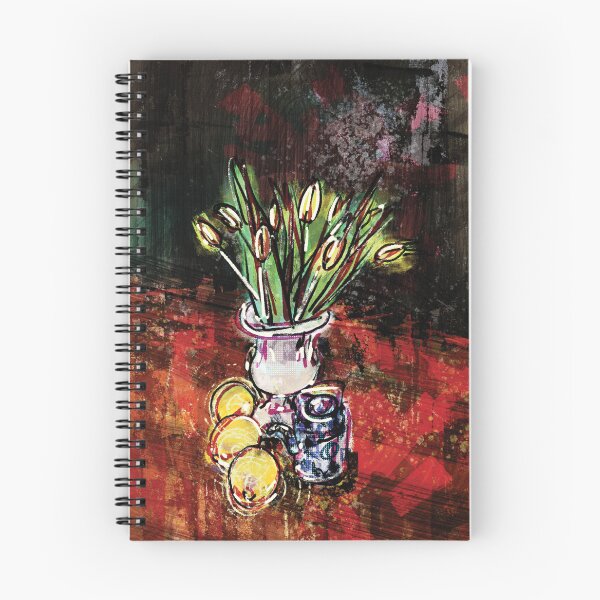 Aperçu de l'œuvre Nature morte (En attendant le printemps) créée et vendue par Kate Davies.