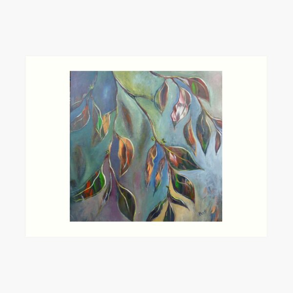 Gum Leaves Art Print