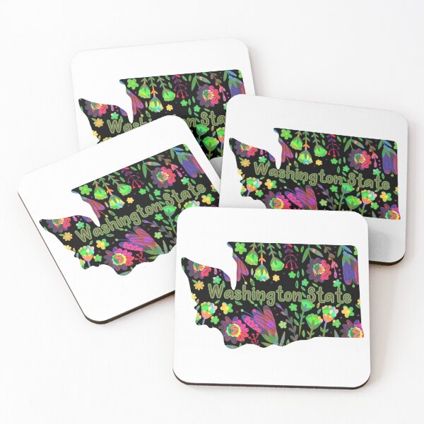 Item preview, Washington State Trippy Blacklight Look designed and sold by Kona Linda.