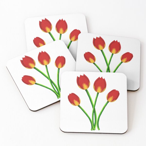 Item preview, Radiant Red Tulips by Heather Nafe Art designed and sold by HeatherNafeArt.