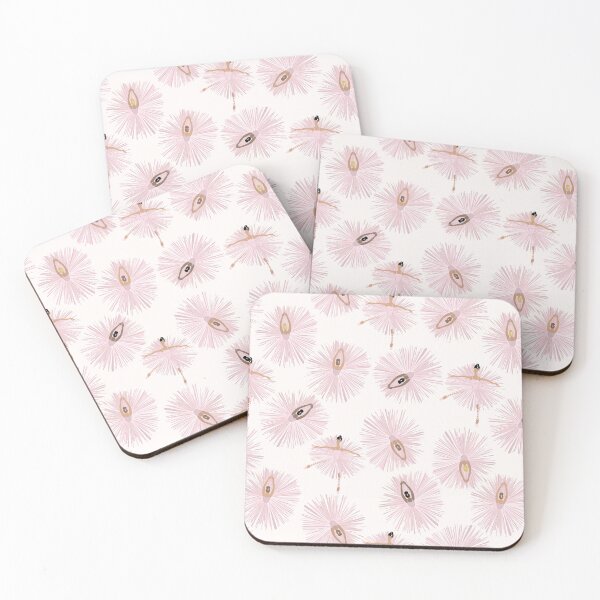 Aperçu de l'œuvre Danse ballerine rose créée et vendue par PaisleyandDot.