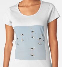 Stilts at Beeliar (close up) Women's Premium T-Shirt