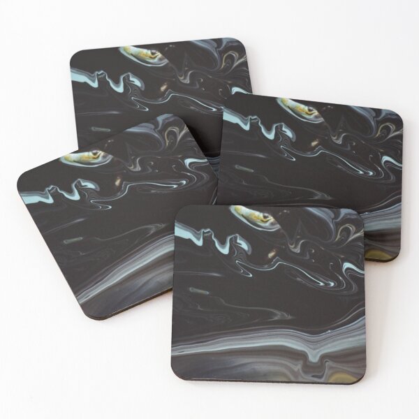 Item preview, Black Abstract Painting designed and sold by Veintos.