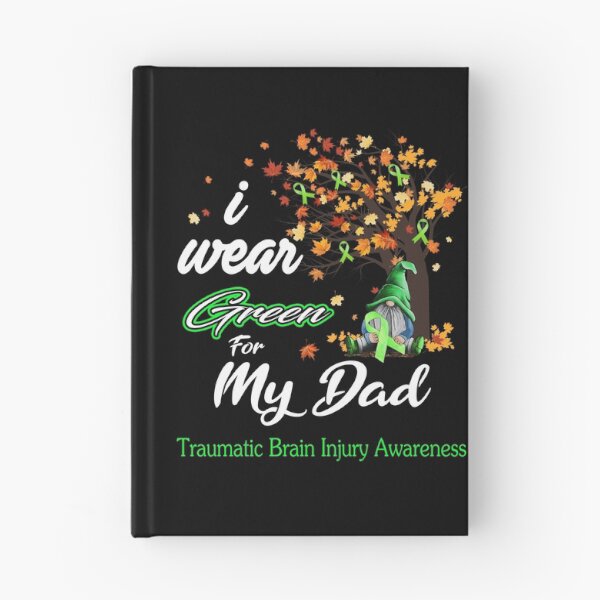 Item preview, Traumatic Brain Injury Awareness Ribbon Tree I Wear Green For My Dad designed and sold by Hatjar.