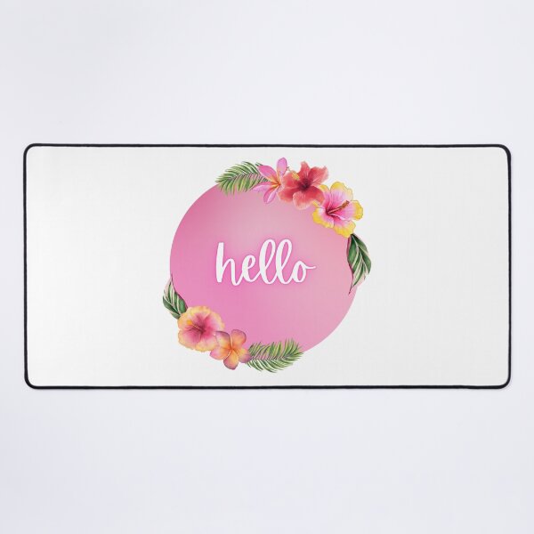 Item preview, Hello Pink Tropical Paradise designed and sold by AnaMiyagi.