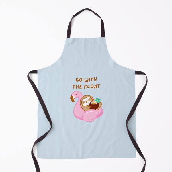 Item preview, Go With the Float Coconut Drink Sloth designed and sold by theslothinme.
