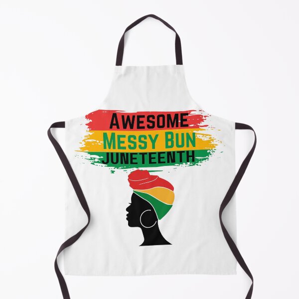 Item preview, Awesome Messy Bun Juneteenth Celebrate 1865 June 19th designed and sold by designer-shop.